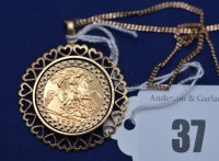 Lot 37 - An Elizabeth II gold half sovereign, 1982, in...