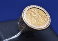 Lot 72 - An Elizabeth II gold half sovereign, 1982, in...