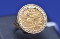 Lot 78 - An Edward VII gold half sovereign, 1908, in...
