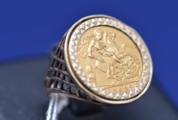 Lot 79 - An Elizabeth II gold half sovereign, 1982, in...