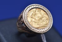 Lot 91 - An Edward VII gold half sovereign, 1903, in...