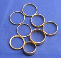 Lot 161 - Eight 22ct. yellow gold wedding gold wedding...