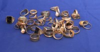 Lot 218 - A large quantity of 9ct. yellow gold and...