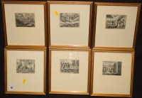 Lot 43 - Flemish School - mythological scenes, antique...