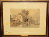 Lot 79 - Attributed to Clarkson Stanfield, RA - a horse...