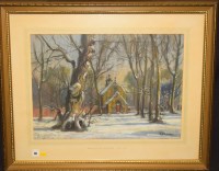 Lot 85 - Alan Reid Cook, RSMA, PS - ''Chapel of Our...
