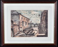 Lot 131 - Ken Stewart - ''Riverside: Old Shields'',...