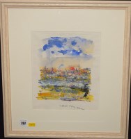 Lot 207 - Antoni Sulek - ''Warsaw, Medieval Quarter'',...