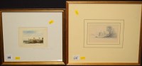Lot 215 - John Wilson Ewbank - ''Tynemouth Ruins, Etc.'',...