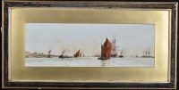 Lot 31 - Charles Dixon (1872-1934) ''Off Tilbury'',...