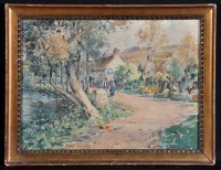 Lot 41 - Paul Emile Lecomte (French 1877-1950) Figures...