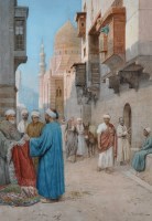Lot 42 - Enrico Tarenghi (Italian 1848-?) A North...