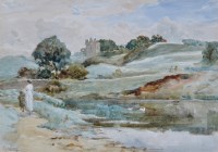 Lot 70 - Robert Jobling (1841-1923) ''Stewart Pele Near...
