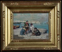 Lot 158 - Giovanni Giardiello (Italian 19th Century)...