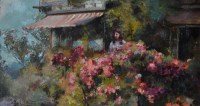 Lot 159 - Alfred William Strutt (1856-1924) A flower...