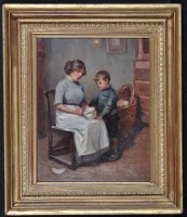 Lot 171 - John William Gilroy (1868-1944) ''The Mixing...