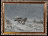 Lot 180 - John Falconar Slater (1857-1937) ''Cart horses...