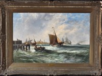 Lot 213 - Edwina W.** Lara, (1850-1882), fishing boats...