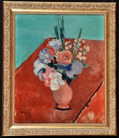 Lot 261 - **** Aubry (20th Century) Still-life of...