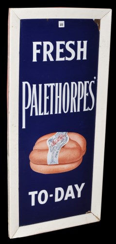 Lot 372 - An enamel advertising sign, c.1930's, 'Fresh...