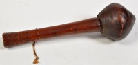 Lot 387 - An unusual 19th Century throwing club,...