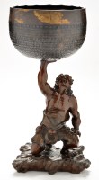 Lot 552 - A Meiji period Japanese bronze Miyao style...
