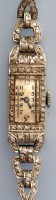 Lot 798 - An Art Deco diamond and white precious metal...