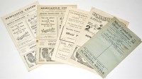 Lot 2 - Newcastle United v Barnsley, January 5th 1946,...