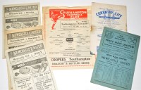 Lot 18 - Coventry City v Newcastle United, February...