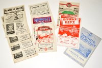 Lot 50 - Newcastle United Season 1952-53 Fixture...