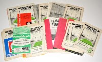 Lot 78 - Newcastle United fixture programmes, for the...