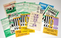 Lot 85 - A near full run of Intercities Fairs' Cup...