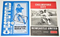 Lot 102 - Chesterfield v Newcastle United, August 8th...