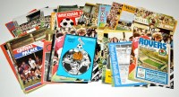 Lot 103 - Newcastle United football programmes (H) and...