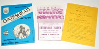 Lot 104 - Three pre 1978-79 season programmes, Newcastle...