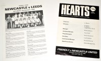 Lot 108 - Two pre season Friendly match programmes:...