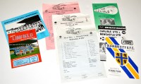 Lot 118 - Newcastle United Friendly (A) programmes, for...