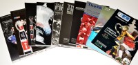 Lot 200 - FA Cup Final programmes 2001-2011.