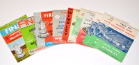 Lot 204 - FA Cup Final programmes 1960-1969.