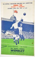 Lot 209 - FA Cup Final programme, 1950 - Arsenal v...