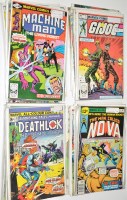 Lot 1261 - Sundry Marvel Comics Featuring Deathlok, Rom,...
