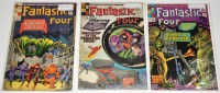 Lot 1336 - Fantastic Four Nos.37-39 inclusive.