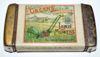 Lot 62 - A plated metal advertising vesta case for...
