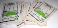 Lot 96 - Newcastle United home football programmes,...