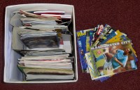 Lot 122 - A large quantity of FA League programmes, post...
