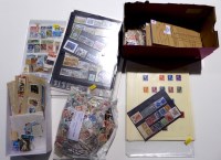 Lot 136 - A large quantity of stamps from Britain;...
