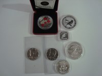 Lot 199 - Foreign silver and other coinage, to include:...