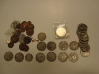 Lot 209 - A collection of crowns, to include: George III,...