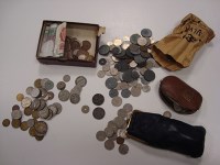 Lot 210 - A large quantity of mainly foreign coinage,...