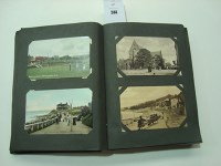 Lot 244 - An album of first half 20th Century postcards...